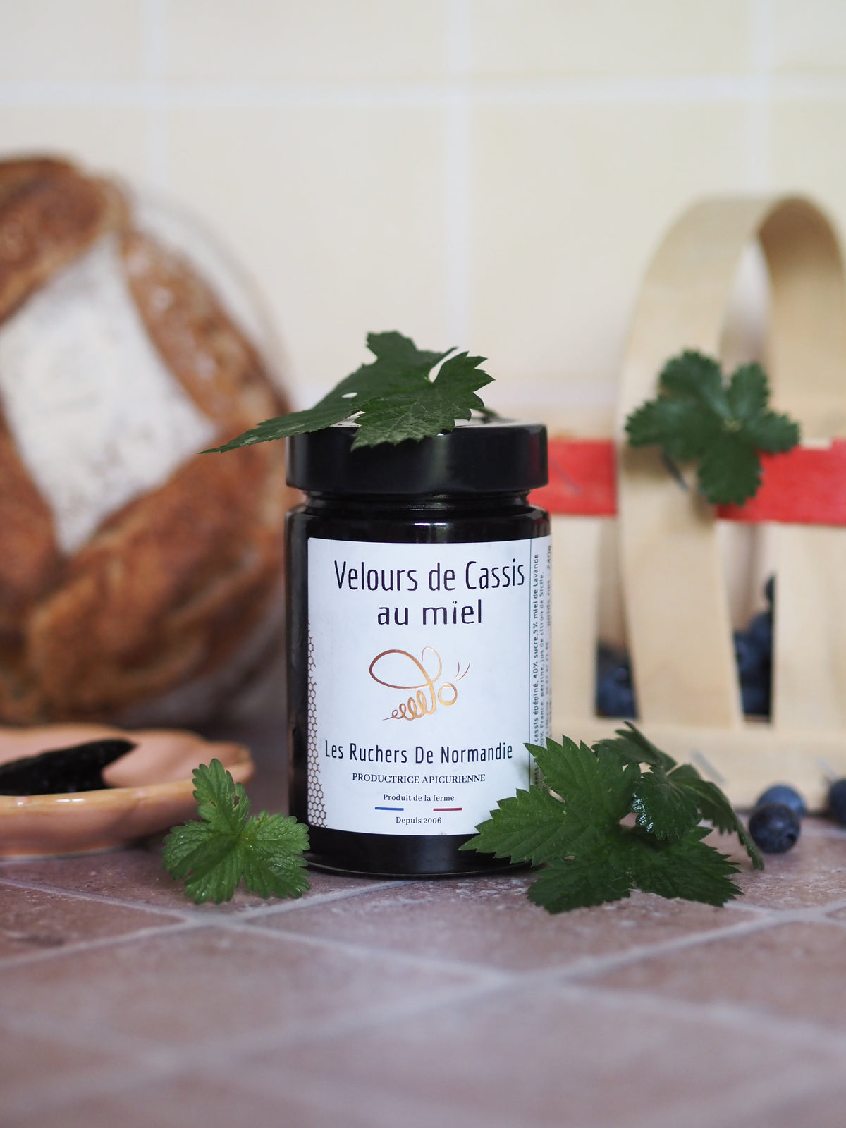 Confiture de Cassis au Miel