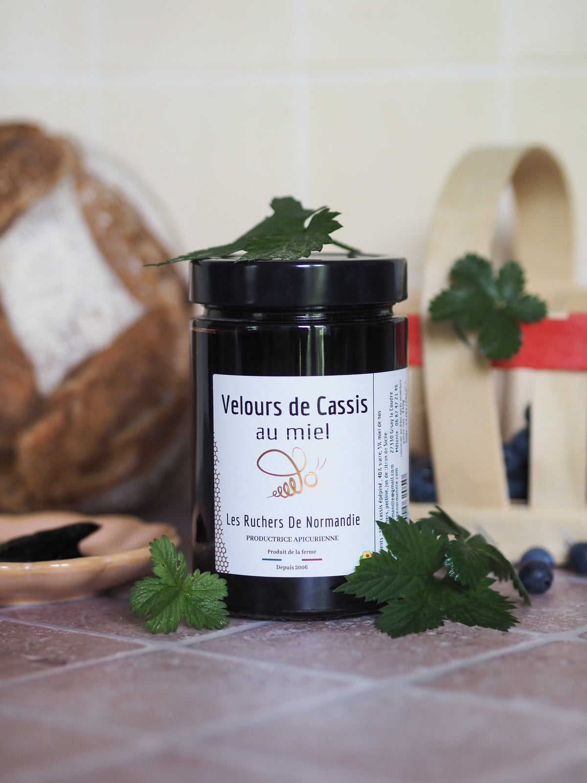 Confiture de Cassis au Miel