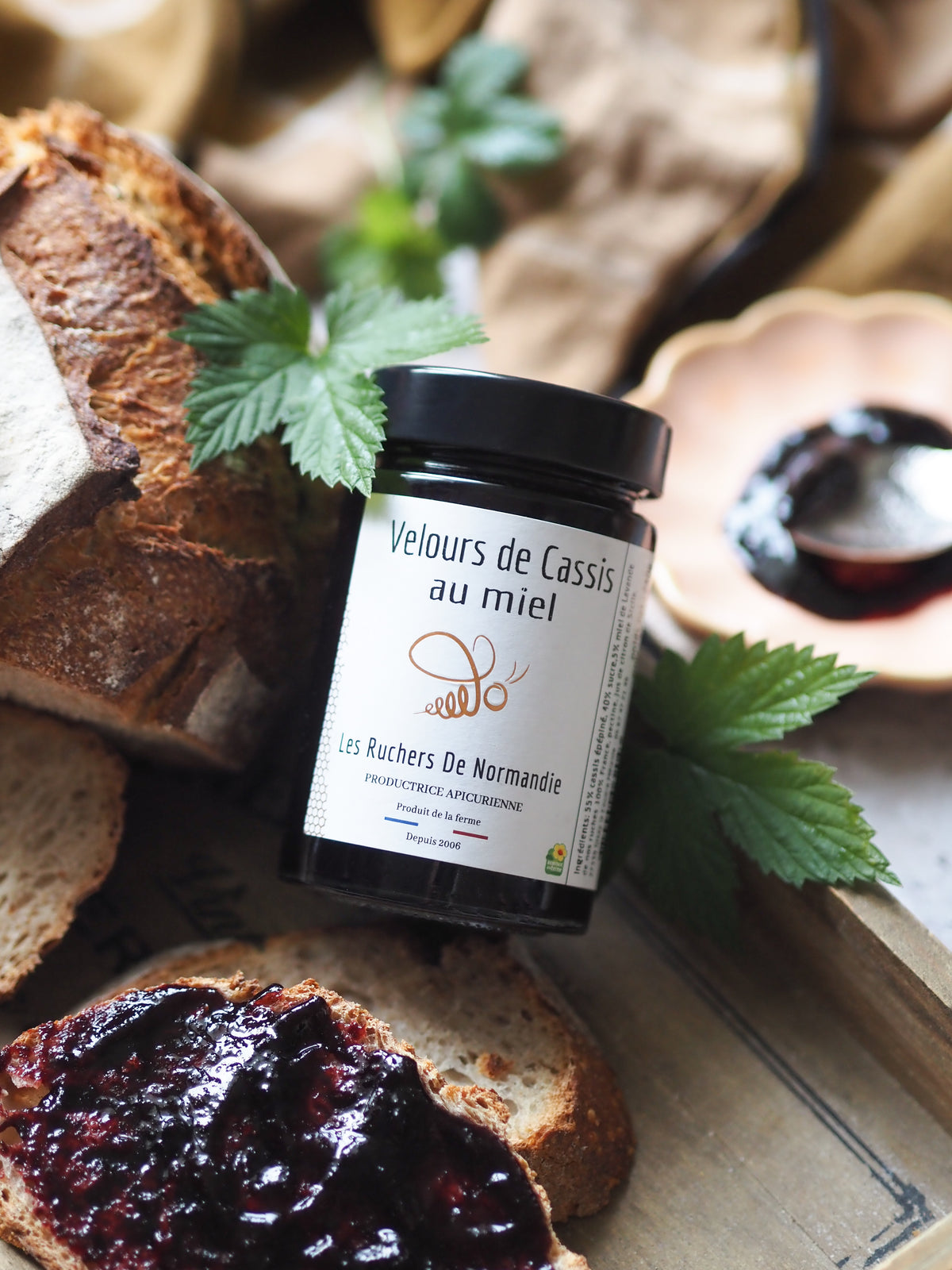 Confiture de Cassis au Miel