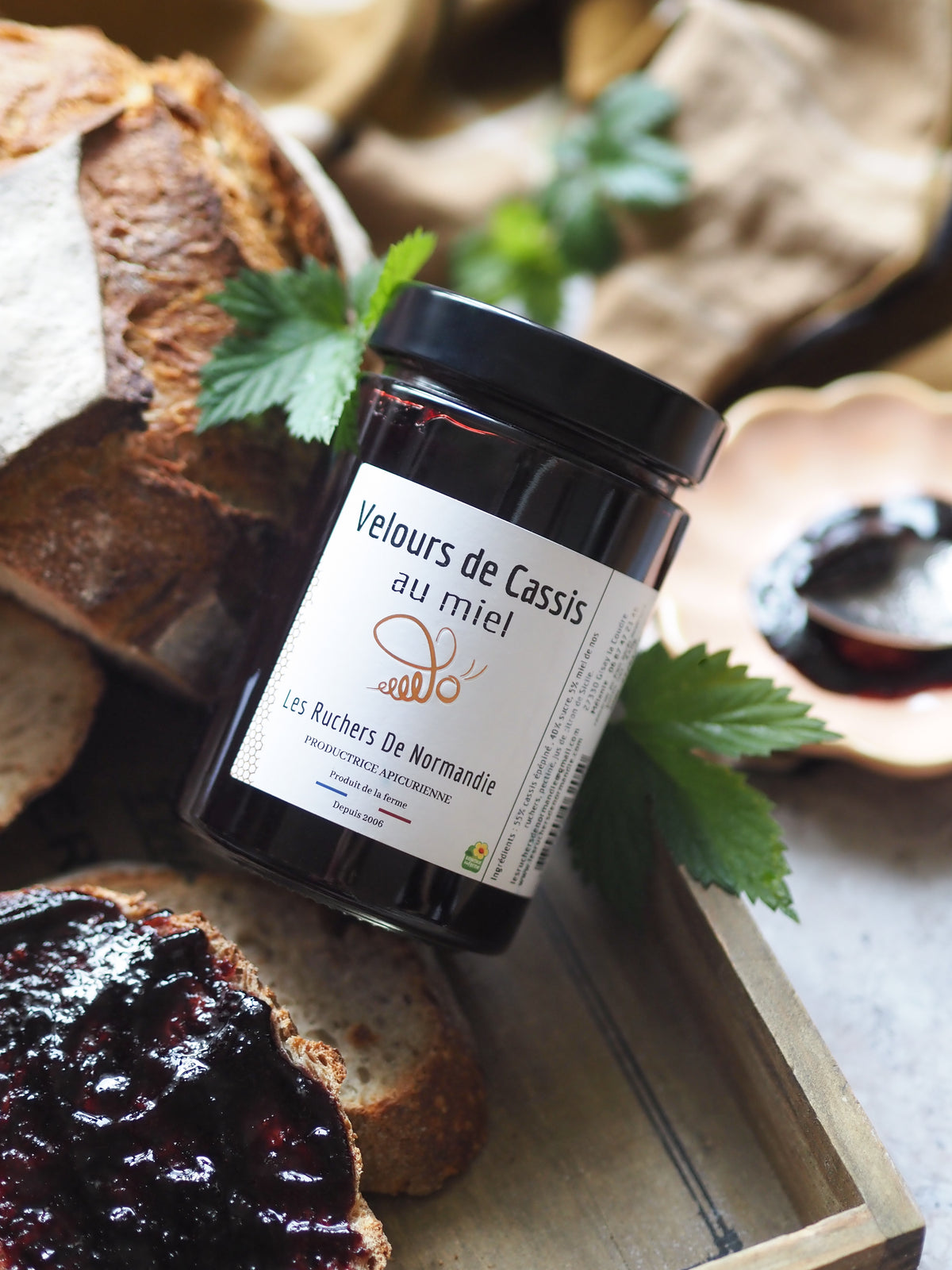 Confiture de Cassis au Miel
