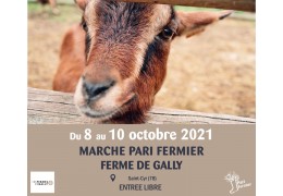 Le Vendredi 8 Octobre à FERME DE GALLY (78210 Saint-Cyr-l'École).